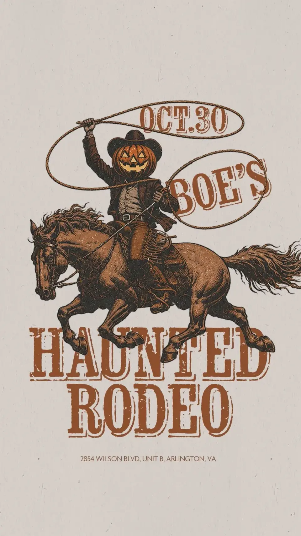 BOE’s Haunted Rodeo flyer