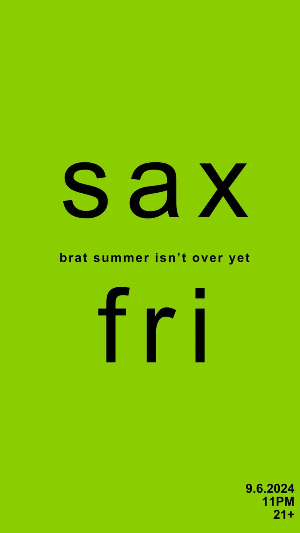 Brat Friday flyer