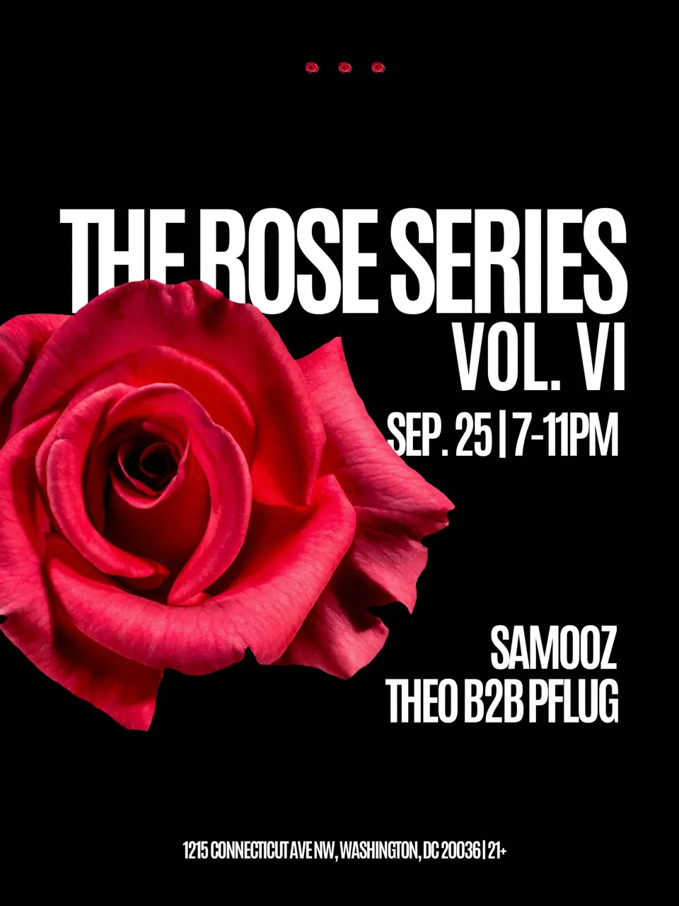 Rose Series VI flyer