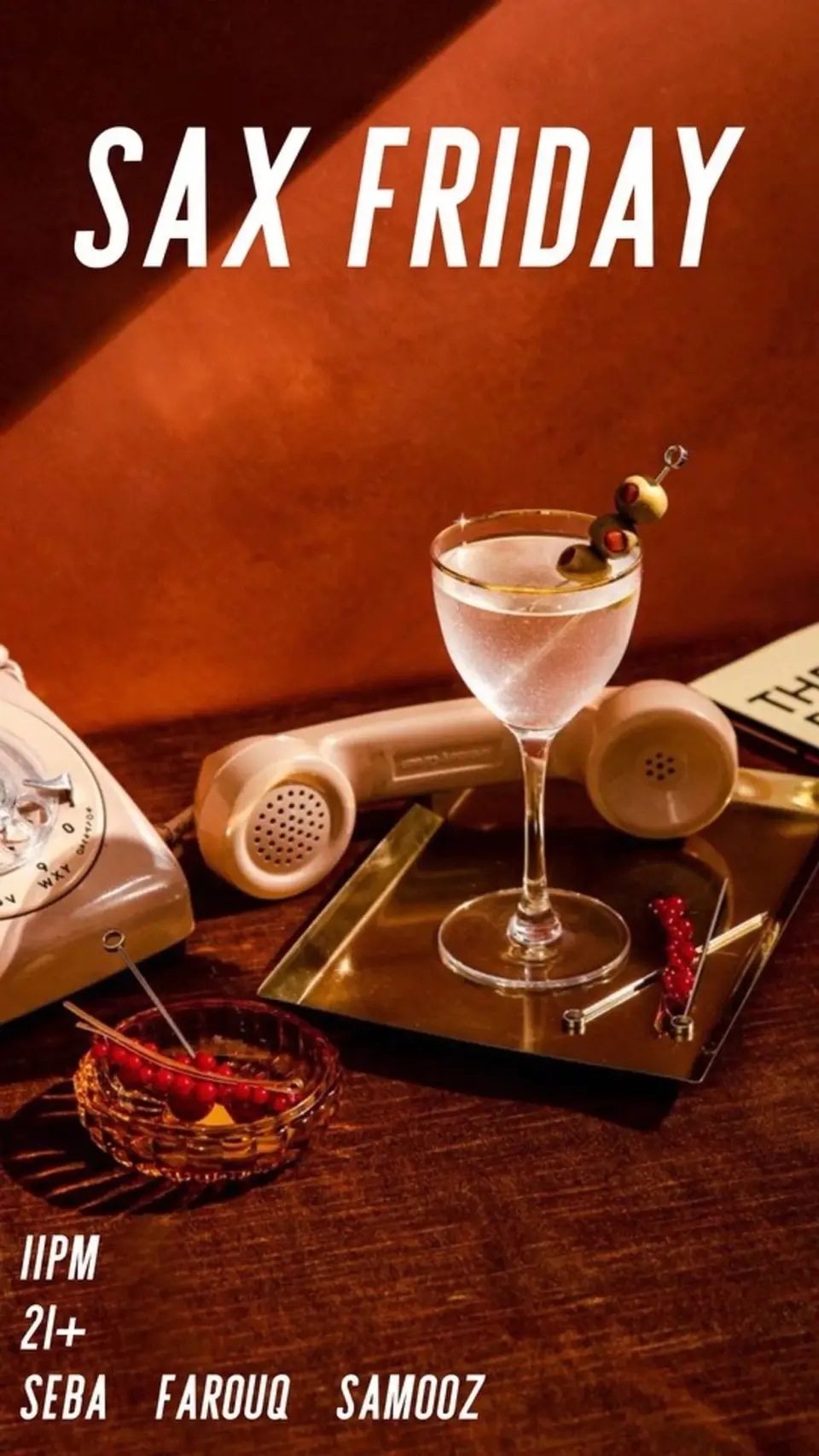 SAX Friday 09.20 flyer